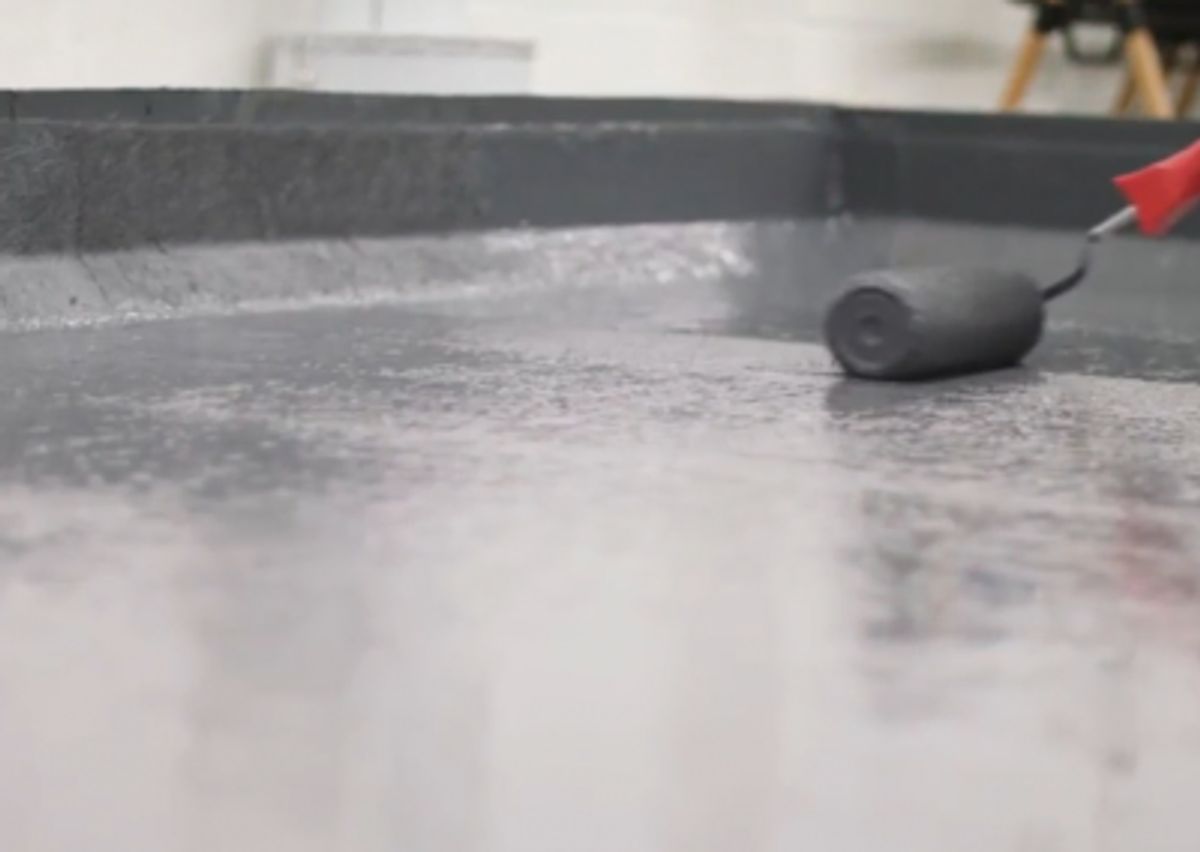 Liquid applied waterproofing system