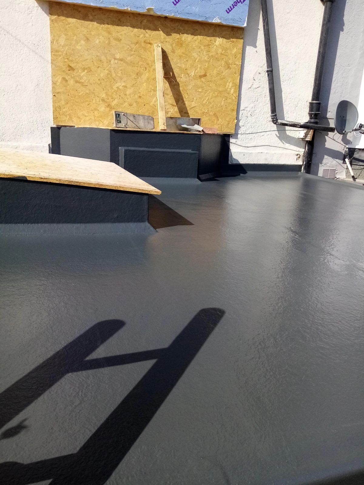 Warm, Single Ply Roof in Bognor Regis